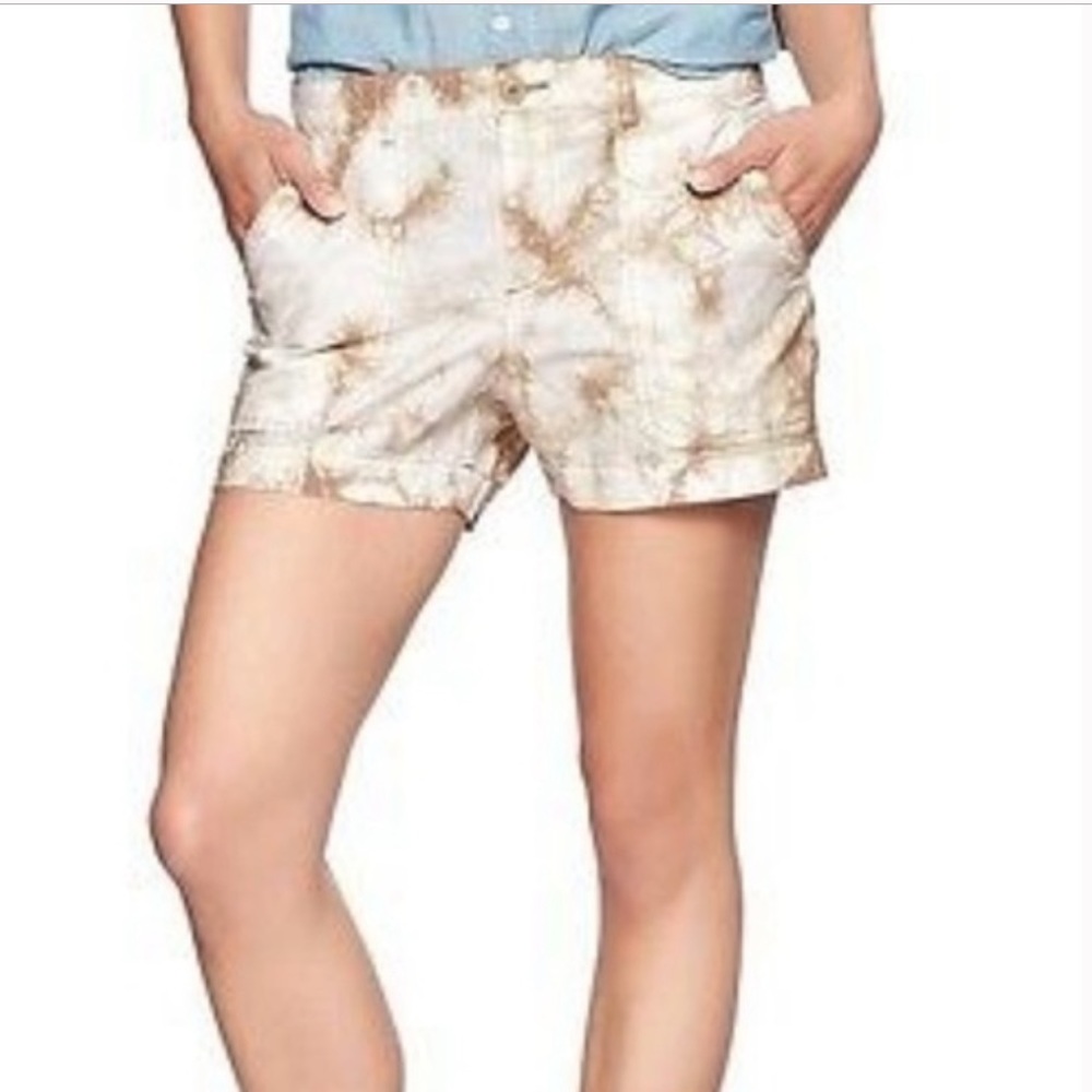 GAP Sunkissed Patch Pocket Tie Dye Shorts Sz 6T